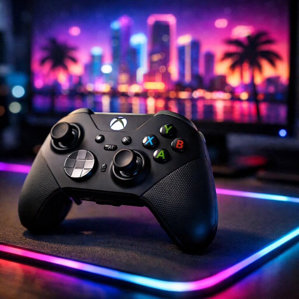 The Xbox Elite Series 2 representing the best controller for GTA 6 PC