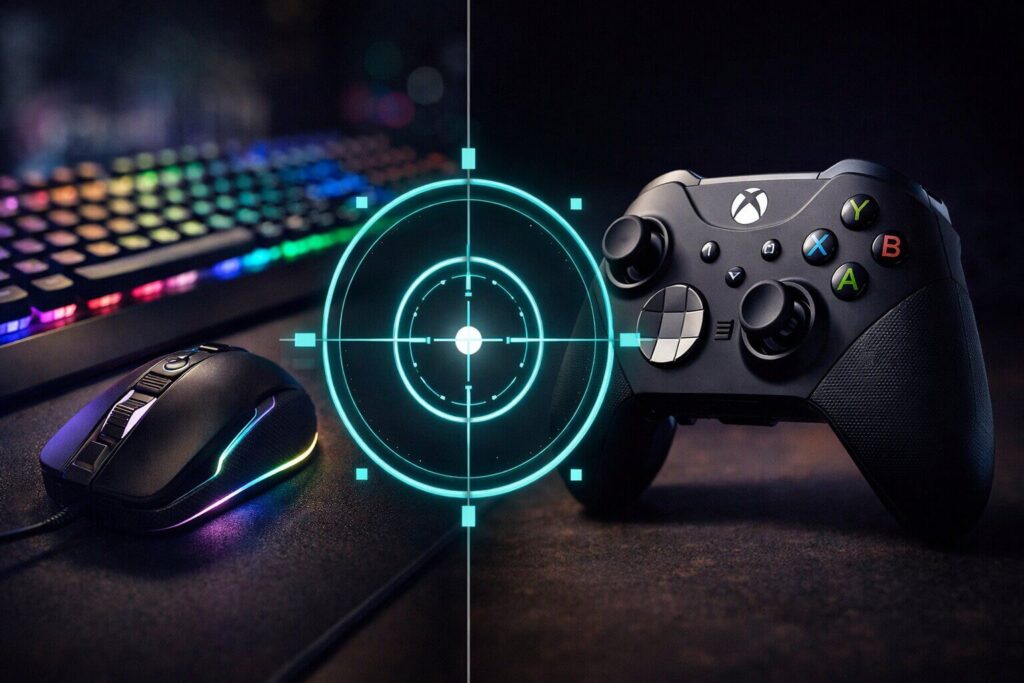 Comparing mouse and keyboard to the best controller for GTA 6 PC aim assist