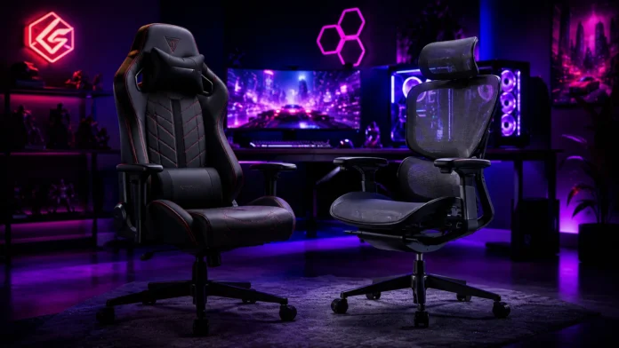 Best gaming chair GTA 6 PC featuring the Secretlab Titan Evo and Herman Miller x Logitech G Embody