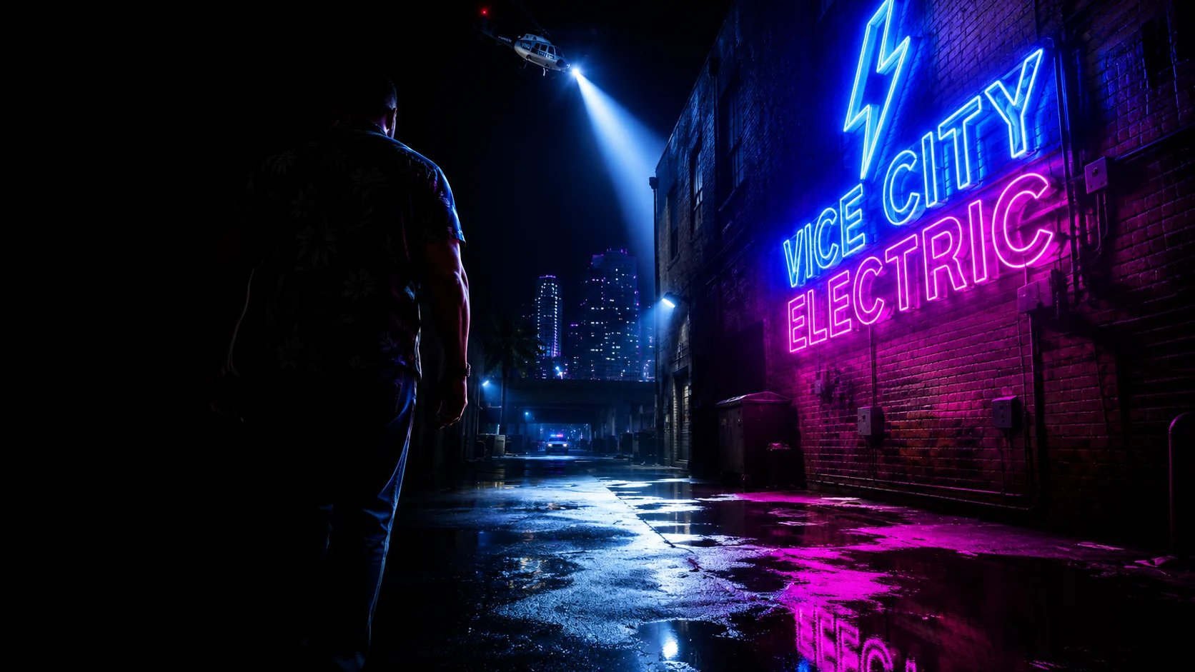 GTA 6 RAGE Engine Global Illumination in Vice City
