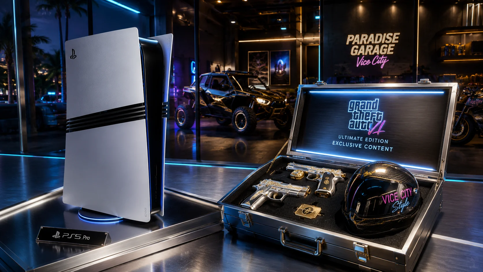 PlayStation 5 Pro and GTA 6 Ultimate Edition Product Showcase